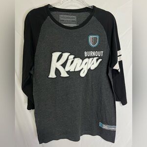 Hoonigan Kings Burnout Half Sleeve T-shirt